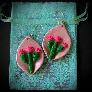Cactus Earrings
